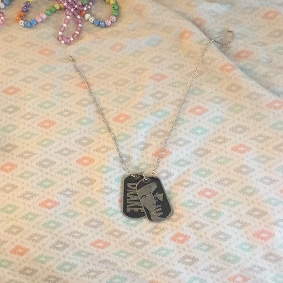 🎤Drake dog tag necklace🎤 - Picture 2 of 2